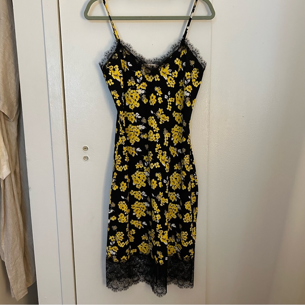 Michael Kors floral slip dress